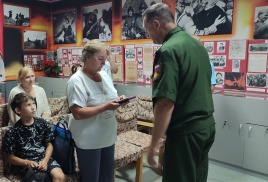 В музее состоялось вручение наград семьям погибших при выполнении воинского долга